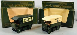 Lot of 2 Matchbox Models Of Yesteryear 1919 Walker Electric Van Harrods Ltd Y29 - £10.05 GBP