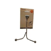 New ! Essentials Over-the-Door Double Hooks New Chrome Plated Silver Color - $8.60