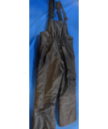 ZERO XPOSUR BLACK BOYS SNOWBOARD SKI SNOW WINTER BIB OVERALLS YOUTH M 10/12 - $31.74 CAD