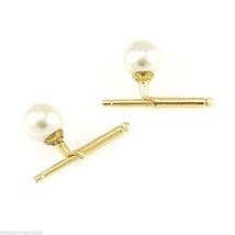 Cufflinks Faux Pearl  Unisex 1940S Vintage Mens Vintage Jewelry - $22.72