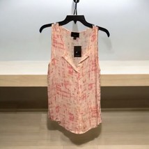 Lumiere printed abstract sleeveless Tank Top blouse Women’s Size M Medium - $14.10