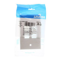 12 Leviton 1-Gang White Snap-In Quickport 4-Port Flush Wallplate Cover 4... - $17.59