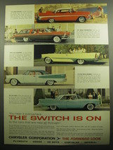 1957 Chrysler Corporation Ad - You hear it everywhere the Switch is On - $18.49