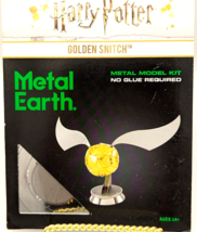 Fascinations Metal Earth Harry Potter Golden Snitch 3D Metal Model Kit New - £11.55 GBP