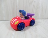 Bubble Guppies Roll &amp; Go Gil &amp; Red Racer Race Car Figure Nick Jr - $10.39