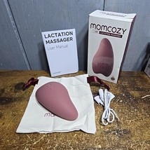 Momcozy Warming Lactation Massager 2-in-1, Soft Breast Massager- RED - £7.45 GBP