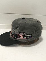 Dale Earnhardt #3 Hat Goodwrench Big Car Adult OSFA Gray Snapback NASCAR USA Vtg - £25.14 GBP