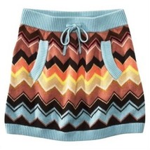 Missoni for Target GIRLS Knit Sweater Skirt w/ pockets - Blue Colore Chevron - £19.93 GBP