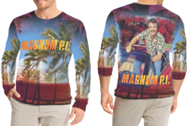 Magnum P I 80s Tv show T-Shirt Long Sleeve For Men - £17.15 GBP