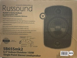 Russound - 5B65MK2 - 6.5 in Acclaim 5 Indoor/Outdoor Speaker - White - S... - £159.63 GBP