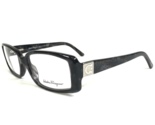 Salvatore Ferragamo Eyeglasses Frames 2632 566 Black Purple Gray 51-16-135 - $65.29