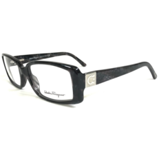 Salvatore Ferragamo Eyeglasses Frames 2632 566 Black Purple Gray 51-16-135 - $65.29