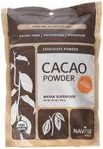 Navitas Naturals, Chocolate Powder, Organic, 16-Ounce Pouches (Pack of 1) - £21.49 GBP