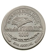 2000 Sturgis Rally &amp; Races 60th Anniversary Commerative Medallion - $962.14 MXN
