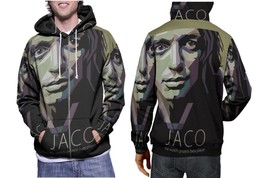 Jaco Pastorius Ja Mens Graphic Zip Up Hooded Hoodie - £27.34 GBP+