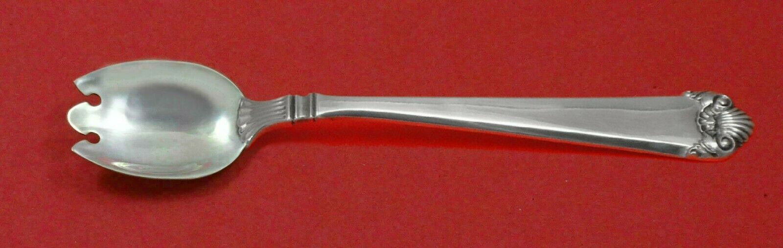 Primary image for George II by Watson Sterling Silver Ice Cream Dessert Fork 6" Custom Made