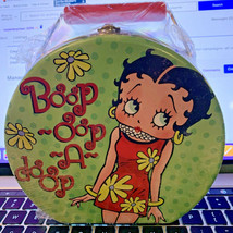 Betty Boop  1999 King Features Candy  Gift (2002) Tin Metal Box With Red Handle - £23.55 GBP