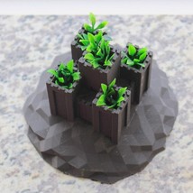 Castle Planter Pot Hand-Made Succulent Flowers Honey Decoration 3D Print - £17.60 GBP