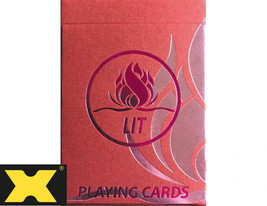 Lit V1 Pink Gilded Playing Cards by Michael McClure - £36.19 GBP