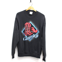 Vintage Country Cowboy Boots Sweatshirt Large - £44.00 GBP