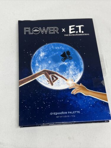 Flower Beauty X E.T. Eyeshadow Palette 0.25 OZ Shimmer Matte Smokey 8 Sh... - $7.95