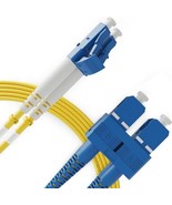 Beyondtech Lc To Sc Fiber Patch Cable Single Mode Duplex - 2M (6.56Ft) -... - $33.94