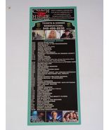 The Bangles Coach House Galaxy Theatre Concert Promo Schedule 2011 Uriah... - $19.99