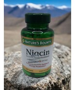 Nature&#39;s Bounty Niacin 500 MG Flush Free Energy Support 120 Caps Exp 06/26 - $25.01 CAD