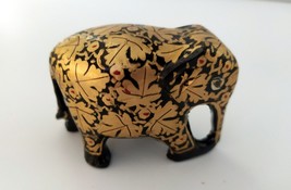 Indian Elephant Antique Style Kashmiri Paper mache Hand Painted Handicra... - £12.75 GBP