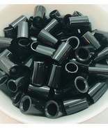 12 Premium Quality Iron Ferrules Solid Black 0.75&quot;, Size .355 - $17.99