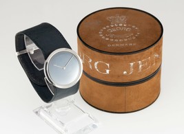 Georg Jensen Vivianna Torun Men&#39;s Stainless Steel Watch 224 w/ Original Box - £938.71 GBP