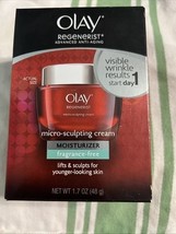 Olay Regenerist Micro Sculpting Anti Aging Cream Moisturizer, 1.7 oz NOS... - $295.07 MXN