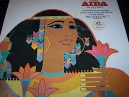 Verdi AIDA Highlights [Vinyl] Verdi; Riccardo Muti and New Philharmonia ... - £12.26 GBP