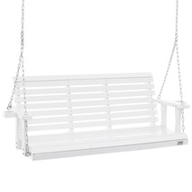 VEVOR 5.5ft Wooden Porch Swing880lbs Heavy Duty Patio Bench Hanging Chai... - $138.99