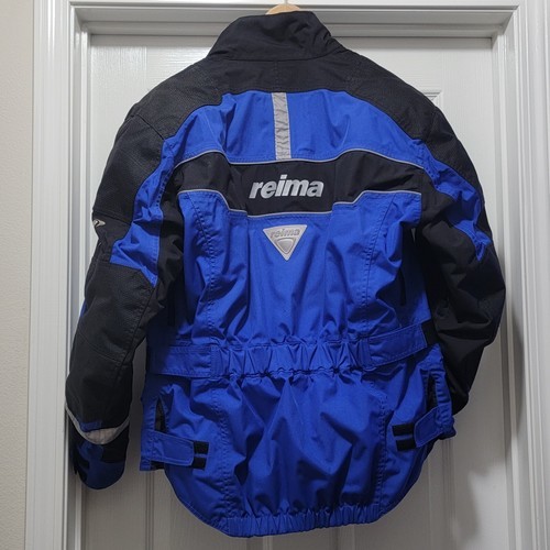 Reima TEC Wpr+Br Warrior Blue Motorsports Jacket w/ Zip-Out Liner Women's Sz XL Item image 5