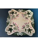 11 x 11 In. Patricia Brubaker &quot;Oregano&quot; Serving Platter - £3.95 GBP