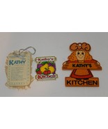 Vintage Lot of 3 Three KATHY Name Magnets Kitchen - $20.74 CAD
