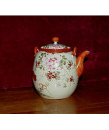 Meji Period Late 19c Oriental Teapot Pitcher Pouring Vessel Antique Jug ... - $98.99