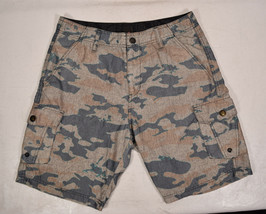 2 Pairs of Mens Oakley Swim Board Shorts Pockets Blue Frog Camo Shorts G... - $41.58