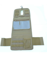 Military Molle Equipped Toiletry Bathroom Camping Travel Wash Kit Bag TAN - $463.34 MXN