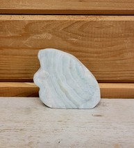 Calcite Cloud Caribbean Polished Stone with Live Edge Small Rock - £22.75 GBP