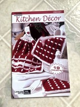 Leisure Arts Kitchen Décor 19 Crochet Projects Little Book #75026 - £9.65 GBP