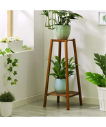 Plant Stand Pot Holder Small Space Flower Shelf Rack Display Table 2 Tie... - £34.80 GBP