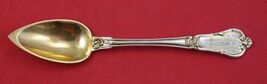 Philippe Berthier French Sterling Silver Coffee Spoon vermeil &amp; engine 5... - $82.27 CAD