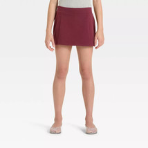 Art Class Girls Knit Skort W Built In Shorts XX-LARGE (16-18) Maroon New... - $277.13 MXN
