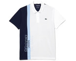 Lacoste New Tape Border Polo Men&#39;s Tennis T-Shirts Top White NWT DH10925... - $121.41