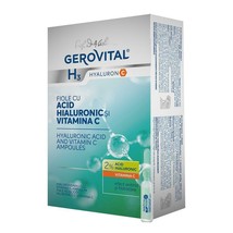 Gerovital H3 Hyaluron C Vials With Hyaluronic Acid And Vitamin C 10 x 2 ml - £27.52 GBP
