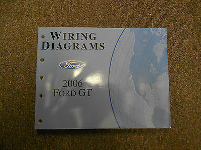 2006 FORD GT Electrical Wiring Diagram Service Shop Manual EWD 2006 ford gt OEM - £23.89 GBP