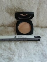 Arbonne Sheer Pressed Powder Mirrored Compact MEDIUM New With Carbon Eye liner - $79.49
