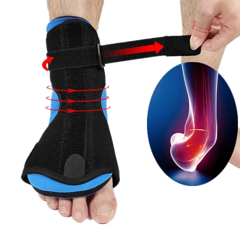 Sporting Plantar Fasciitis Night Splint Adjustable Foot Drop Ankle Brace for Spr - £28.97 GBP